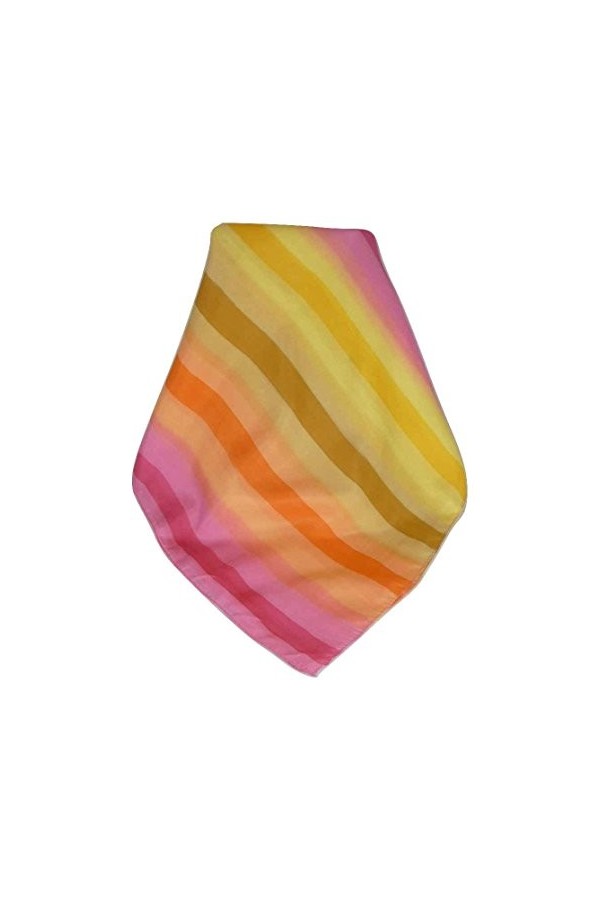 Pashmina & Silk Soie du Mûrier Foulard Krish Palette de Rainbow Classic de