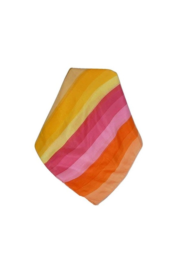 Pashmina & Silk Soie du Mûrier Foulard Asmar Palette de Rainbow Classic de