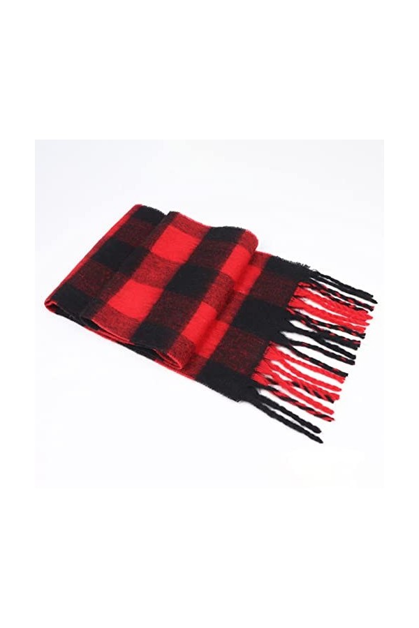 SUYGGCK éCharpe Cachemire Femmes Écharouche À Plaid Hiver Pashmina Châles en Cachemire Épais Enveloppe Lady Craquette Chaude 