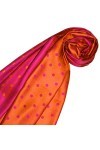 Lorenzo Cana Pashmina 70 % soie 30 % viscose à pois 70 x 190 cm Bicolore Écharpe pour femme 7813411