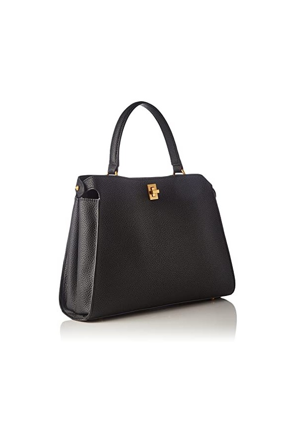 Guess Downtown Chic LRG Trnlck Stchl, Sac Femme, Noir, Taille Unique