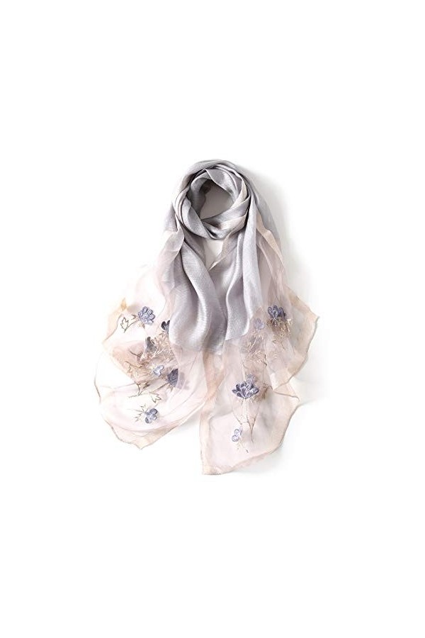 WOWOWO Femmes châles et enveloppes Dame Voyage Pashmina écharpes dhiver de Haute qualité