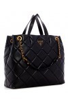 Guess Cessily Girlfriend Shopper, Sac Femme, Noir, Taille Unique