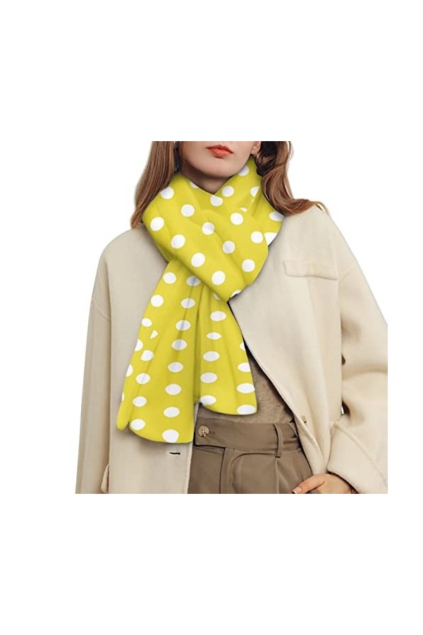 HELLHERO Écharpe dhiver chaude pour homme et femme, imprimé léopard, XL