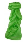 Pashmina & Silk Foulard 100% Soie Brut Prime Modèle Saigon Lua Van Citron Vert