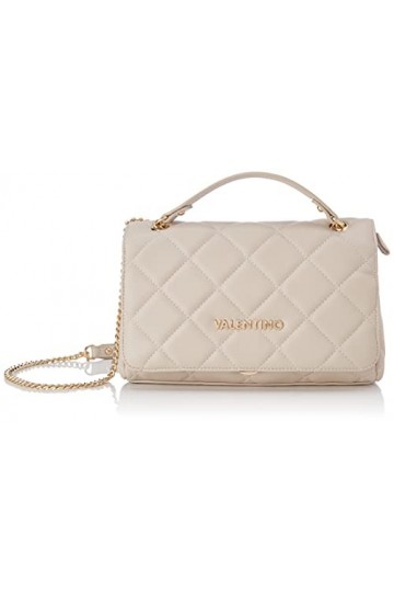 Mario Valentino Valentino by Ocarina, Satchel Femme, Ecru, Taille Unique