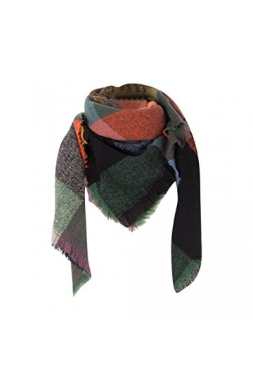 Écharpe de créateur pour femmes, grand Foulard léger en laine chaude et cachemire, châle élégant dhiver, étole Pashmina douc