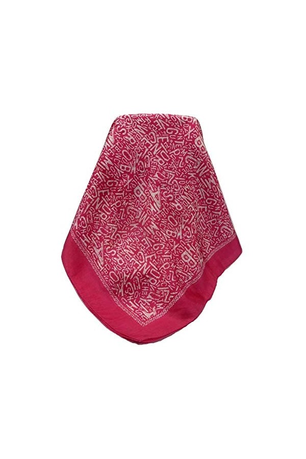 Pashmina & Silk Echarpe Soie de Mûrier Contemporary Mila Pink de