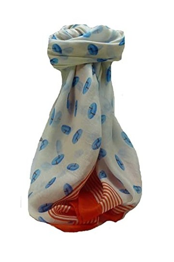 Pashmina & Silk Echarpe Soie de Mûrier Contemporary Geometric G112 de