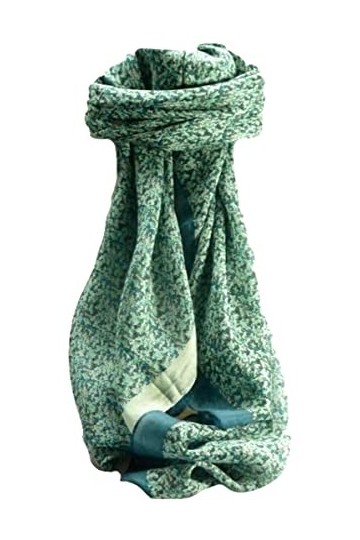 Pashmina & Silk Echarpe Soie de Mûrier Contemporary Abstract A319 de