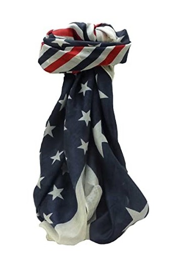 Pashmina & Silk Echarpe Soie de Mûrier Contemporary Geometric G115 de