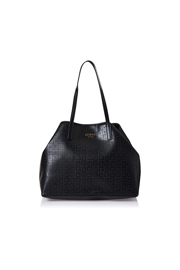 Guess Hassie Girlfriend Carryall, Sac Femme, Noir, Taille Unique