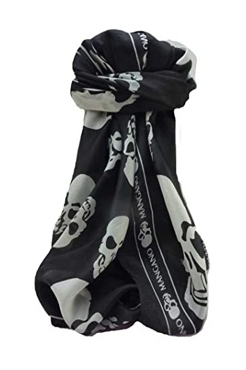 Pashmina & Silk P&S Echarpe Contemporary Soie de Mûrier Geometric G151