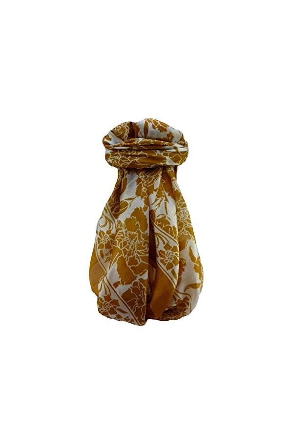 Pashmina & Silk P&S Echarpe Contemporary Soie de Mûrier Floral F245