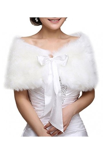 Insun - Pashmina - Femme - Ecru - Taille Unique