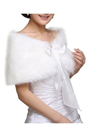 Insun - Pashmina - Femme - Ecru - Taille Unique