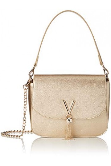 Valentino by Mario Divina, Sacs bandoulière femme, Or Oro , 8x17x23 cm B x H T 