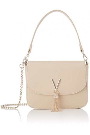 Mario Valentino Valentino by Divina SA, Satchel Femme, Ecru, Taille Unique