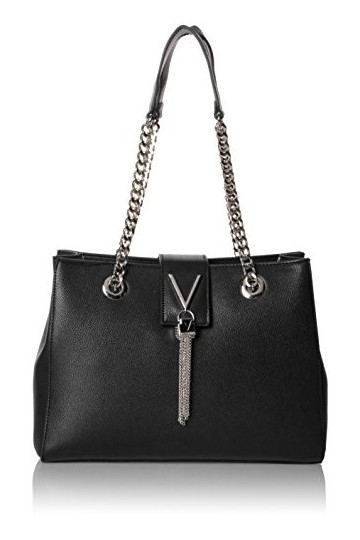 Mario Valentino Valentino by Divina, Morts Femme, Noir Nero , 9.5x23x30 Centimeters B x H x T 