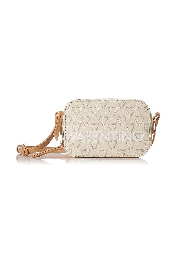 Valentino by Mario Valentino Vbs3kg09 Liuto Ecru/Multi, Haversack Femme, Taille Unique