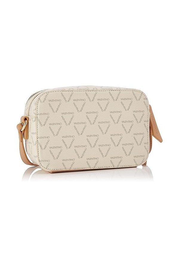 Valentino by Mario Valentino Vbs3kg09 Liuto Ecru/Multi, Haversack Femme, Taille Unique
