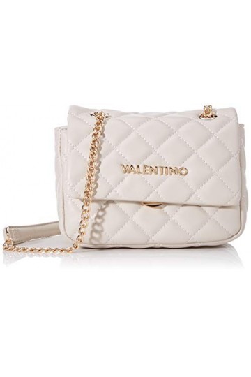Mario Valentino Valentino by Ocarina, Selle Femme, Ecru, 8x13.5x18.5 Centimeters B x H x T 