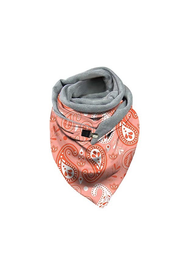 Yalych Câble Noeud Chapeau écharpe rétro écharpe Mode Clips Multi-usages Femmes Femme avec châle Cheveux écharpes for Femmes 