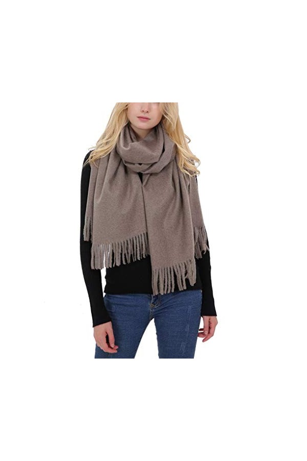 ACMEDE Écharpe du cachemire, Chaude Pashmina/Foulard/Châle, Couleur Unie, 195 * 70cm