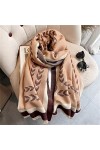 JIAQUAN-SHOP Écharpes Écharpe de Cachemire Hiver Foulard Femmes Glands Pashmina Chaude épaisse Couverture châles châles Wraps