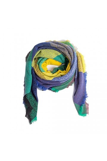 Foulard Femme Cheveux Echarpe Soie Nouveau Design Dames Écharpe De Mode Écharpe À Carreaux Dames Châle Écharpe Chaud Turban É