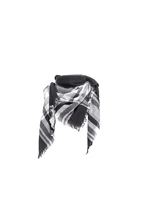 Echarpes Femme Femmes Chaud Long châle enveloppe Grandes écharpes Tricot Gland écharpe à Carreaux Viscose écharpe à Franges 