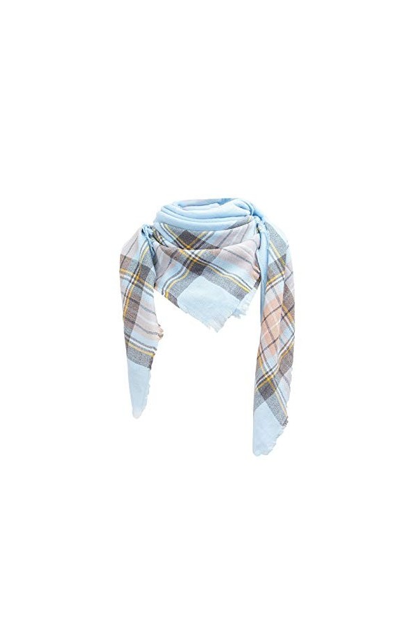 Echarpes Femme Femmes Chaud Long châle enveloppe Grandes écharpes Tricot Gland écharpe à Carreaux Viscose écharpe à Franges 