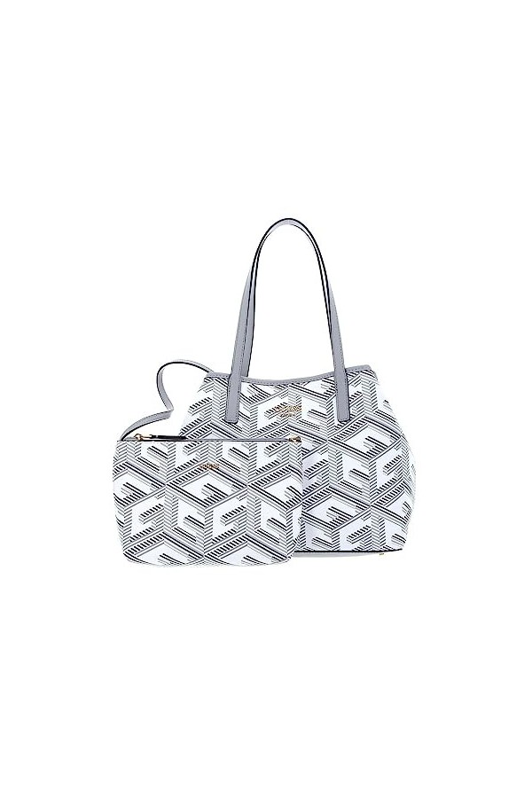Guess Vikky Large Tote, Bag Women, Logo en Pierre, Taille Unique