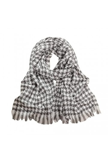 Écharpe de créateur pour femmes, grande et douce, élégante et chaude, Foulard à carreaux Pashmina, étole en laine légère, châ