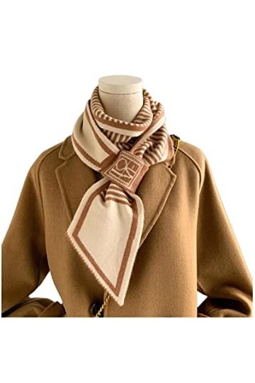 SERUMY Écharpes Tricotées Nouvelle Écharpe en Tricot Écharpe Femmes Écharpe Hiverf-3,One Size