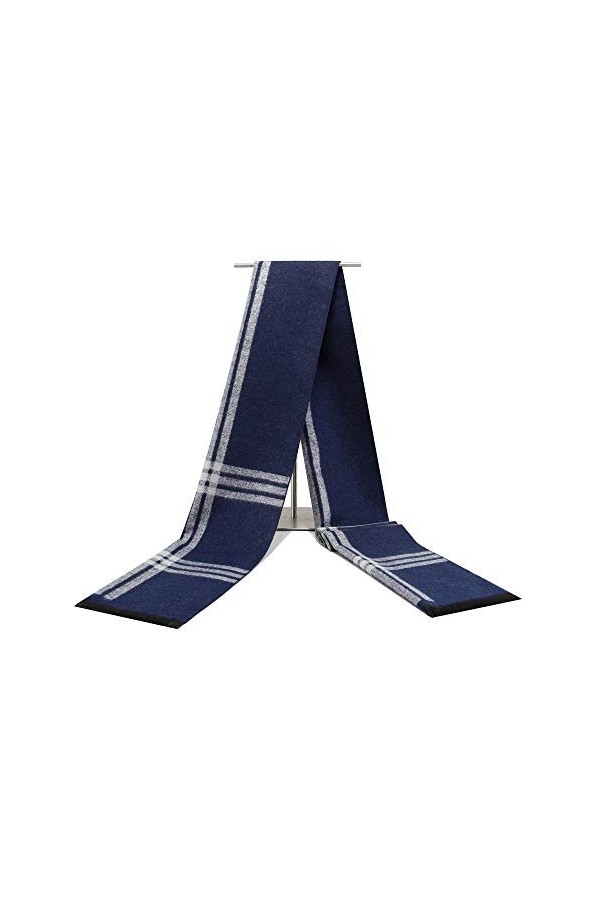 SISWIM Écharpe Chale Femme Mode décontracté décontracté épaississant Foulard mâle Hiver Cachemire de Luxe Marque de Haute qua