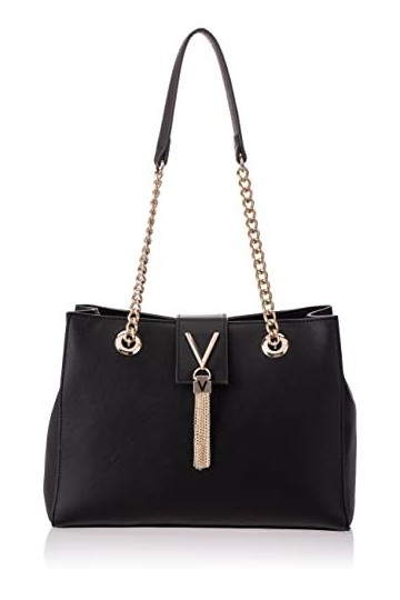 Valentino by Mario Divina Sa, Sacs portés épaule femme, Noir Nero , 9x30.5x22.5 cm B x H T 
