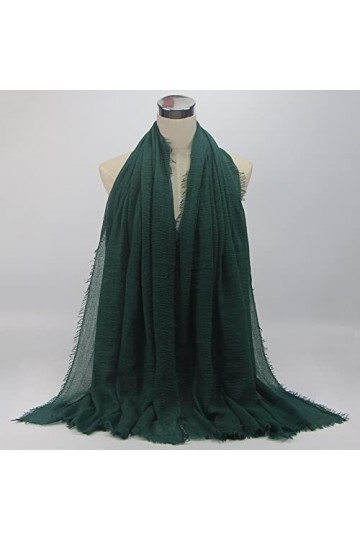 Foulard Femme Cheveux Echarpe Soie Écharpes Dames Designer De Luxe Écharpe À Franges Couleur Unie Bandana Châle Wrap Bandeau 