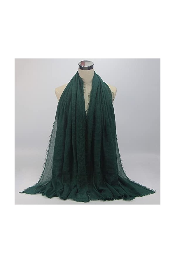 Foulard Femme Cheveux Echarpe Soie Écharpes Dames Designer De Luxe Écharpe À Franges Couleur Unie Bandana Châle Wrap Bandeau 