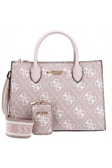 Guess Rea Sac à main 32 cm, rose w , Medium