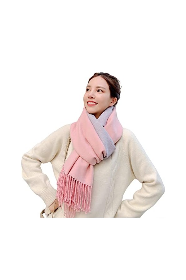 Bysonglezai Foulard Femme Echarpe Homme Châle Nouvelle Arrivée Mode Tempérament Dames De Haute Qualité Tricot Confortable Cha