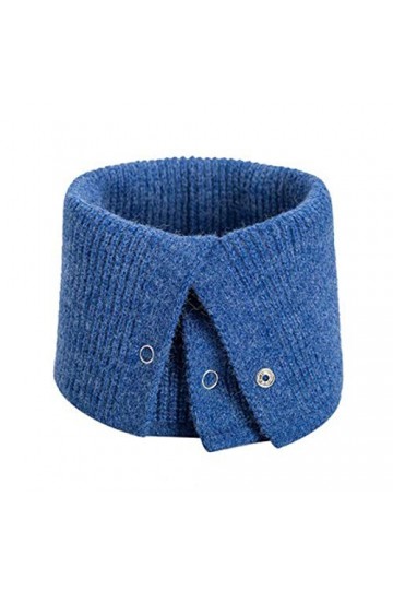 Bysonglezai Foulard Femme Echarpe Homme Châle Unisexe Élastique Laine Tricot Faux Colloar Pull Cou Garde Épais Chaud Écharpe 