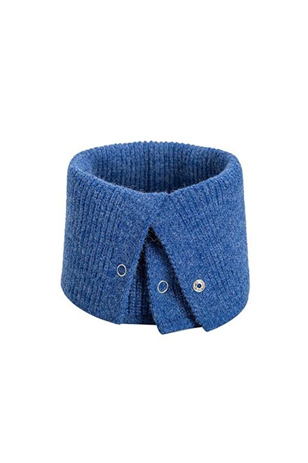 Bysonglezai Foulard Femme Echarpe Homme Châle Unisexe Élastique Laine Tricot Faux Colloar Pull Cou Garde Épais Chaud Écharpe 