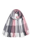 Cheng Moily 1pcs / hiver longue chaleur Cachemire Plaid écharpe Casual PASHMINA couverture douce châle franges 1pcs 1 ,210x7