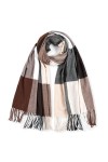 Cheng Moily 1pcs / hiver longue chaleur Cachemire Plaid écharpe Casual PASHMINA couverture douce châle franges 1pcs 1 ,210x7