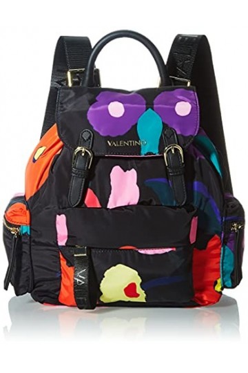 Valentino REGISTAN, Sac à Dos. Femme, Nero/Multicolore, Taille Unique
