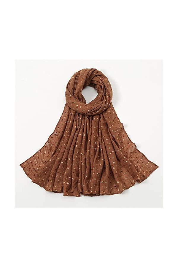 Bysonglezai Foulard Femme Echarpe Homme Châle 14 Couleurs Mode Châle Écharpe Lady Haute Qualité Shimmer Wrap Pashmina Stole 1