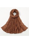 Bysonglezai Foulard Femme Echarpe Homme Châle 14 Couleurs Mode Châle Écharpe Lady Haute Qualité Shimmer Wrap Pashmina Stole 1