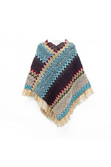 Bysonglezai Foulard Femme Echarpe Homme Châle Imitation Cachemire Femmes Écharpe Hiver Plaid Gland Haute Qualité Pull Poncho 