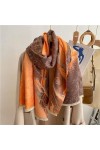 LvSenLin Automne Hiver Echarpe Femmes Pashmina Châles et enveloppes Couverture en Cachemire Étoles épaisses Chaudes pour Lady